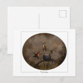 Martin Johnson Heade #131 - Briefkaart met fijne k (Voorkant / Achterkant)