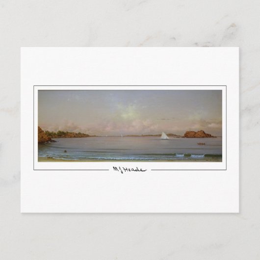 Martin Johnson Heade #207 - Kunstmatig Briefkaart (Voorkant)