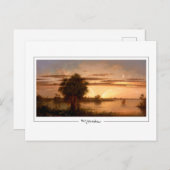 Martin Johnson Heade #253 - Briefkaart met fijne k (Voorkant / Achterkant)