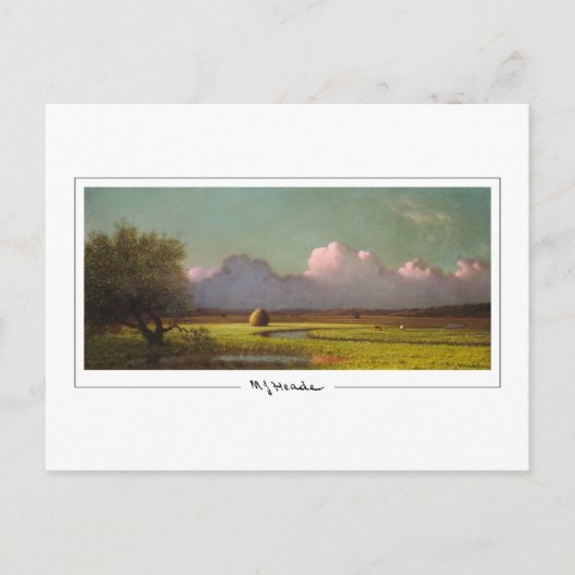 Martin Johnson Heade #31 - Kunst Postkaart (Voorkant)