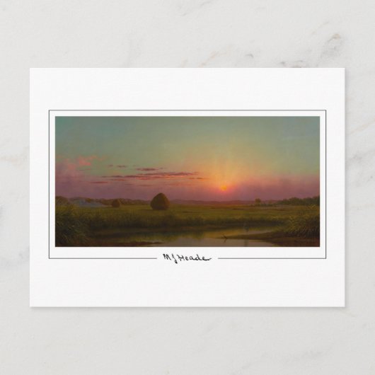 Martin Johnson Heade #42 - Kunstkaart Briefkaart (Voorkant)