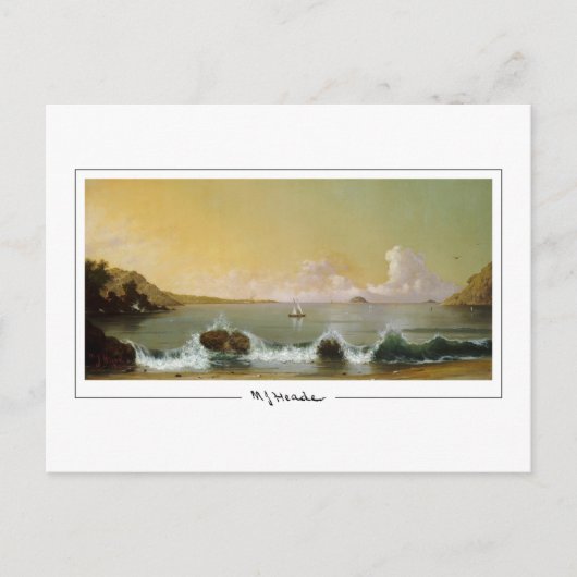 Martin Johnson Heade #48 - Fine Art Briefkaart (Voorkant)