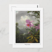 Martin Johnson Heade #4 - Fine Art Briefkaart (Voorkant / Achterkant)