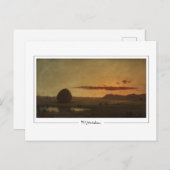 Martin Johnson Heade #54 - Fine Art Briefkaart (Voorkant / Achterkant)