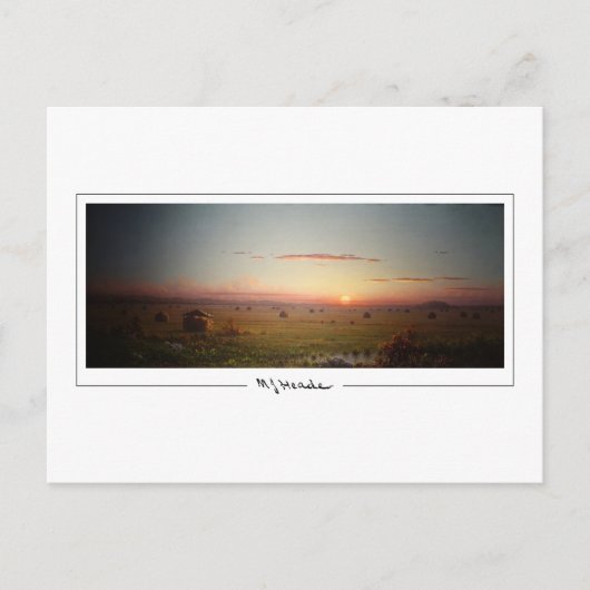 Martin Johnson Heade #77 - Kunstpostkaart Briefkaart (Voorkant)