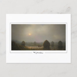 Martin Johnson Heade #84 - Fine Art Briefkaart