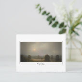 Martin Johnson Heade #84 - Fine Art Briefkaart (Staand voorkant)