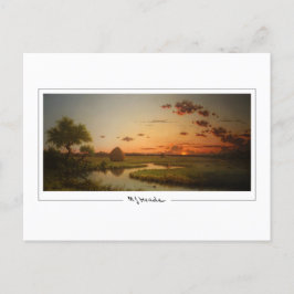 Martin Johnson Heade #88 - Fine Art Briefkaart