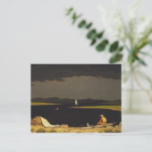 Martin Johnson Heade - Aankomende storm Thundersto Briefkaart (Staand voorkant)