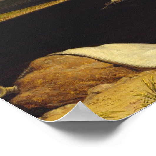 Martin Johnson Heade - Aankomende storm Thundersto Poster (Hoek)