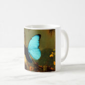 Martin Johnson Heade Blue Morpho Butterfly Koffiemok (Voorkant rechts)
