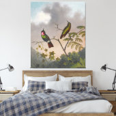 MARTIN JOHNSON HEADE - Braziliaanse robijn - ca. 1 Canvas Afdruk (Insitu (Slaapkamer))