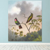 MARTIN JOHNSON HEADE - Braziliaanse robijn - ca. 1 Canvas Afdruk (Insitu (Houten vloer))