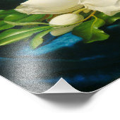 Martin Johnson Heade - Giant Magnolias Foto Afdruk (Hoek)