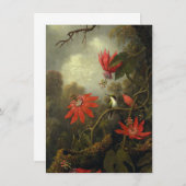 Martin Johnson Heade - Hummingbird Bedankkaart (Voorkant / Achterkant)