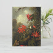 Martin Johnson Heade - Hummingbird Feestdagenkaart (Staand voorkant)
