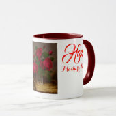 Martin Johnson Heade Jacqueminot Rozen Mok (Voorkant rechts)