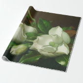 Martin Johnson Heade - Magnolias Cadeaupapier (Uitgerold)