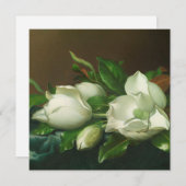 Martin Johnson Heade - Magnolias Feestdagenkaart (Voorkant / Achterkant)