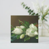 Martin Johnson Heade - Magnolias Feestdagenkaart (Staand voorkant)