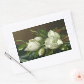 Martin Johnson Heade - Magnolias op Light Blue Rechthoekige Sticker (Envelop)