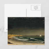 Martin Johnson Heade - naderend Storm Briefkaart (Voorkant / Achterkant)