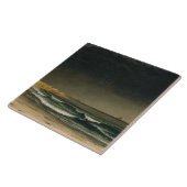 Martin Johnson Heade - naderend Storm Tegeltje (Zijkant)