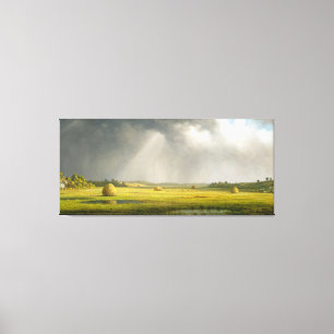 MARTIN JOHNSON HEADE Newburyport Meadows 1876-81 Canvas Afdruk