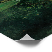 Martin Johnson Heade - Orchid met Two Hummingbird Poster (Hoek)