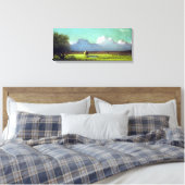 Martin Johnson Heade Sunlight Shadow Newbury Marsh Canvas Afdruk (Insitu (Slaapkamer))
