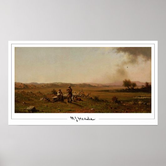Martin Johnson Heade Zedign Art Poster #113 (Voorkant)