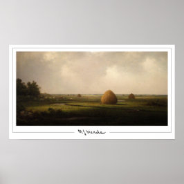 Martin Johnson Heade Zedign Art Poster #159