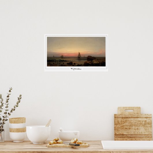 Martin Johnson Heade Zedign Art Poster #168 (Keuken)