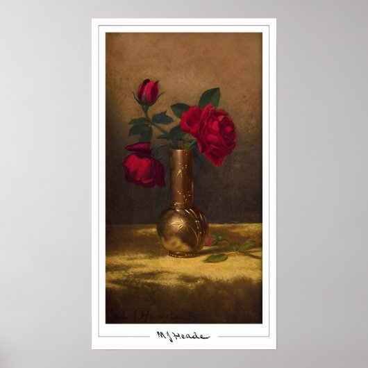 Martin Johnson Heade Zedign Art Poster #32 (Voorkant)