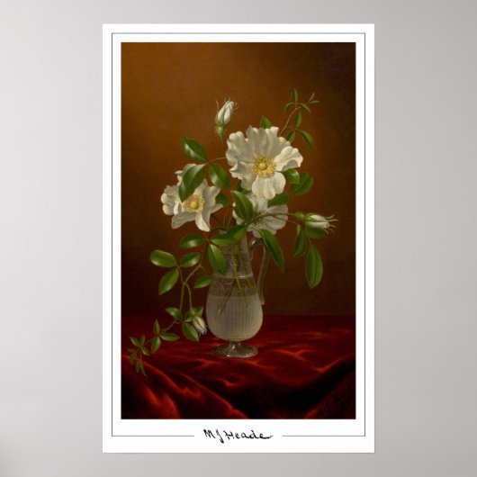 Martin Johnson Heade Zedign Art Poster #5 (Voorkant)