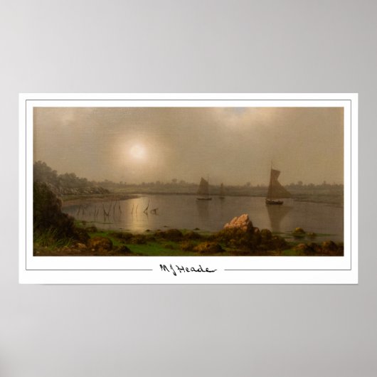Martin Johnson Heade Zedign Art Poster #56 (Voorkant)