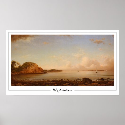 Martin Johnson Heade Zedign Kunstposter #102 Poster (Voorkant)