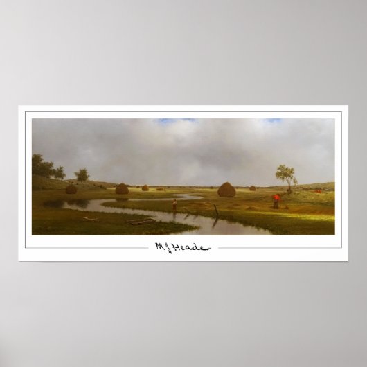 Martin Johnson Heade Zedign Kunstposter #111 Poster (Voorkant)