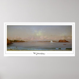 Martin Johnson Heade Zedign Kunstposter #207 Poster