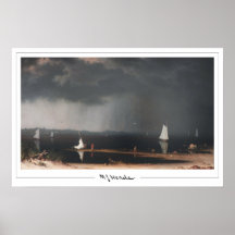 Martin Johnson Heade Zedign Kunstposter #260