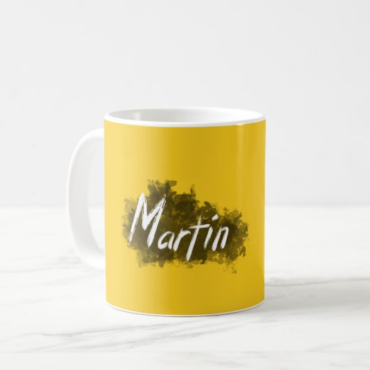 Martin - Jouw naam over Mok - Beste cadeautjes | k (Voorkant links)