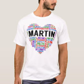 MARTIN Legend Heart T-shirt (Voorkant)