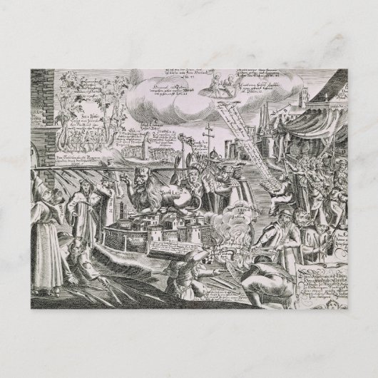 Martin Luther 2 Briefkaart (Voorkant)