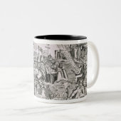 Martin Luther 2 Tweekleurige Koffiemok (Voorkant rechts)