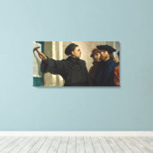 Martin Luther 95 Thesis Canvas Afdruk (Insitu (Houten vloer))