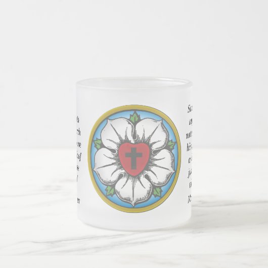 Martin Luther Beer Quote Matglas Koffiemok (Center)