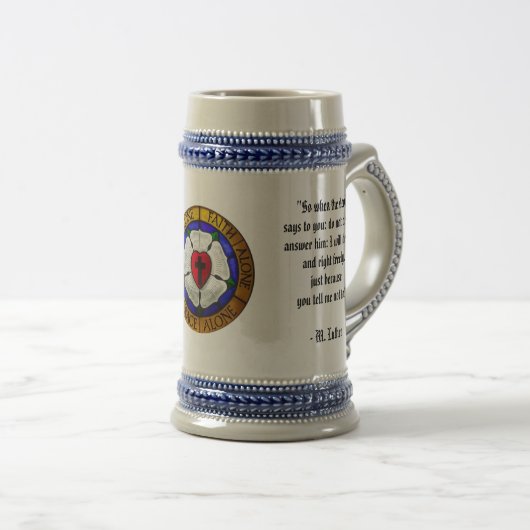Martin Luther Beer Stein Bierpul (Voorkant rechts)