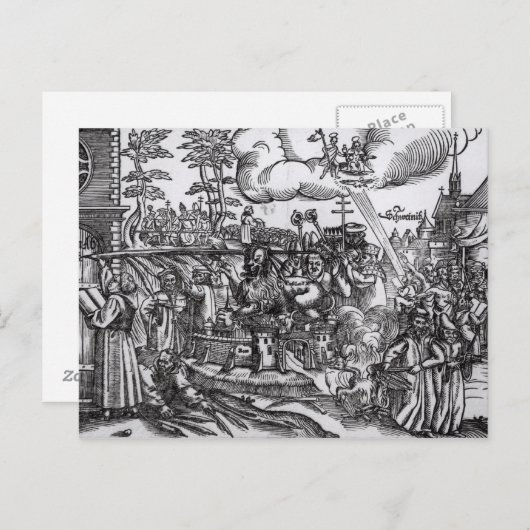 Martin Luther Briefkaart (Voorkant / Achterkant)