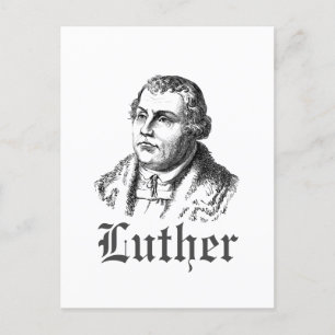 Martin Luther Briefkaart