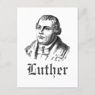 Martin Luther Briefkaart